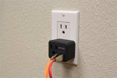 PowX-2 Wall Outlet with 2 USB Ports by RapidX Black