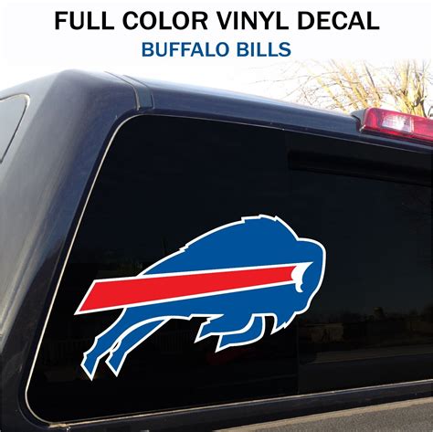 Car & Truck Decals, Emblems & License Frames Buffalo Bills Vinyl Decal ...