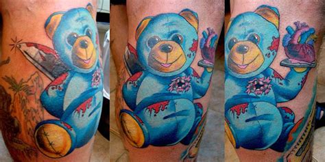 Smiling Killer Bear tattoo by Tantrix Body Art | Best Tattoo Ideas Gallery