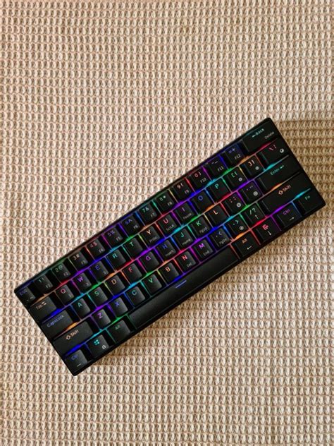 60% wireless mechanical keyboard | red switches | no mod or customise, Computers & Tech, Parts ...