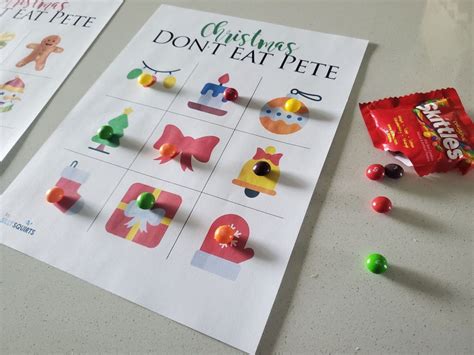 Print your Christmas Don't Eat Pete board game today! - My Silly Squirts