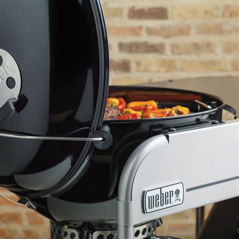 Weber Performer Deluxe Charcoal Grill - 22 Inch Outdoor Gourmet BBQ ...