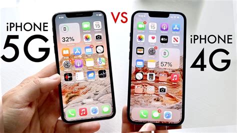 iPhone 5G Vs iPhone 4G/LTE Comparison! - YouTube