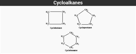 Cycloalkanes - cycloalkane formula - Cycloalkanes- Properties