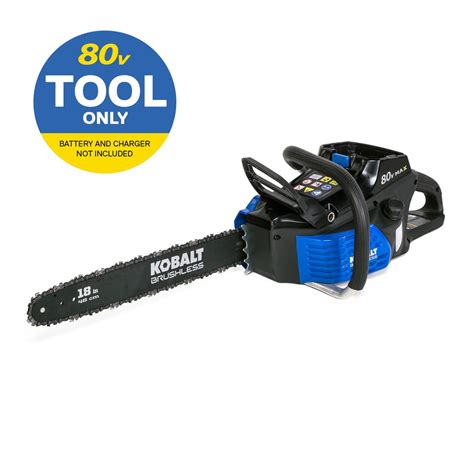 Shop Kobalt 80-Volt Lithium Ion (Li-ion) 18-in Brushless Cordless ...