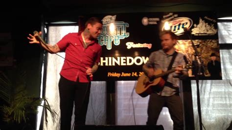 Shinedown - "If You Only Knew" (Acoustic) - Hartford, CT 6/14/13 - YouTube