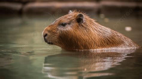 Capybara Swimming Pool