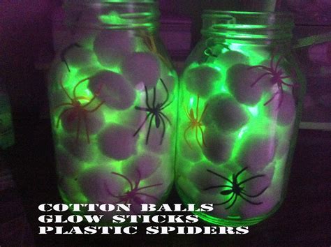 Glow Sticks Halloween Crafts