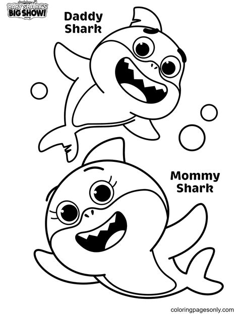 460 Baby Shark Big Show Coloring Pages Best Free - Coloring Pages Printable