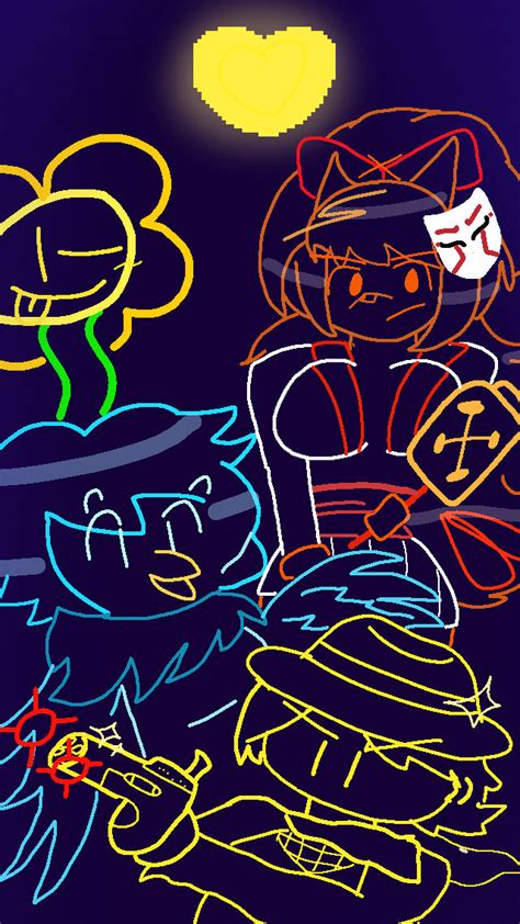 Undertale Yellow Fanart/Phone Wallpaper by UndertaleYellowFan on DeviantArt