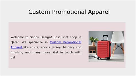 PPT - Custom Promotional Apparel PowerPoint Presentation, free download - ID:11051848