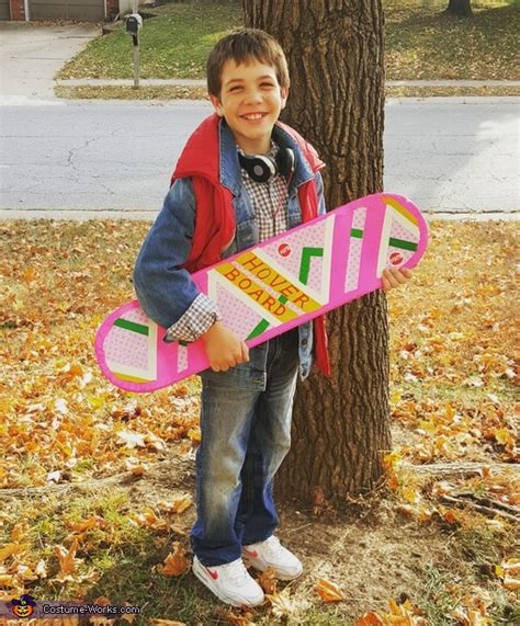 Back to the Future Marty McFly Halloween Costume | Creative DIY Ideas