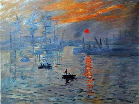 Impression Sunrise by Claude Monet | Sunrise painting, Painting, Monet ...