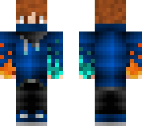 Brown Hair Blue Eyes Boy | Minecraft Skins