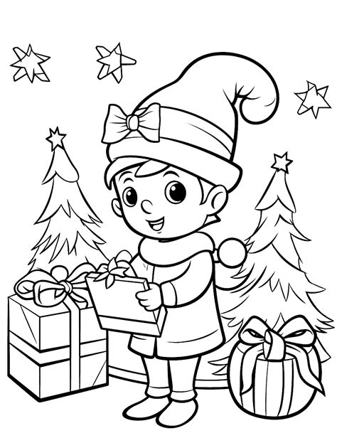 Disney Winnie The Pooh Christmas Coloring Pages