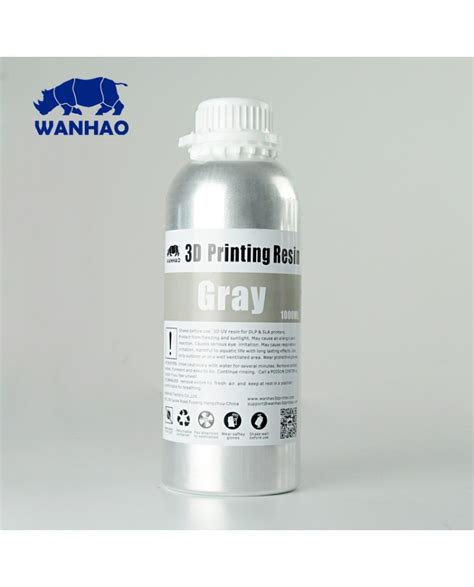 Buy Wanhao Water Washable 3D Printing Resin, 1 Litre - 3DPrintersBay