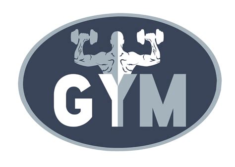 Fitness and gym logo 18795372 PNG