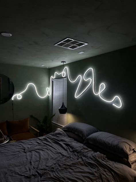 DIY neon led wall art in 2023 | Room makeover bedroom, Room inspiration ...