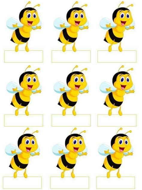 Bumble Bee Template Printable Clipart CCC | Bee themed classroom, Bee activities, Bee printables