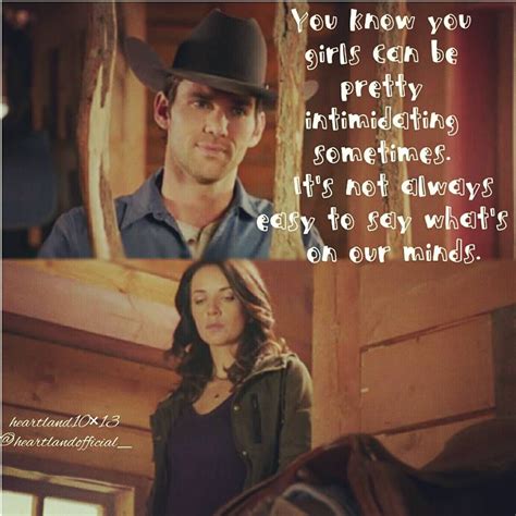 10x13 I love Lou & Mitch | Heartland quotes, Heartland tv, Heartland tv show