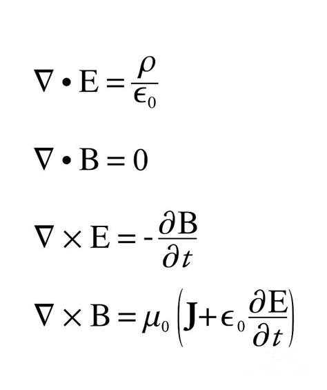 Maxwell's equations Photograph by Science Photo Library