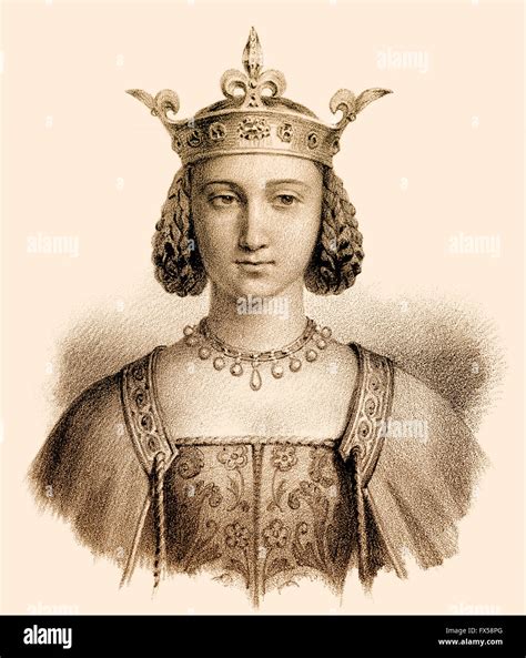 Isabeau de Bavière, Isabelle of Bavaria, Elisabeth von Bayern, 1370-1435, Queen of France as ...