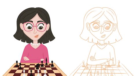 Let's play chess. Character design. on Behance