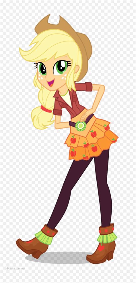 Friendship Games Applejack School Spirit Artwork - My Little Pony ...