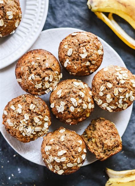 Les Meilleurs Muffins Aux Bananes Santés