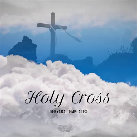 Copy of Holy Cross Video Album Cover Music | PosterMyWall