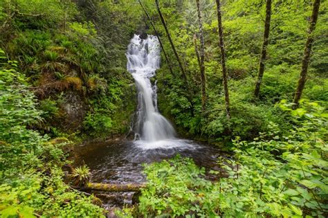 Premium Photo | Waterfall in canada