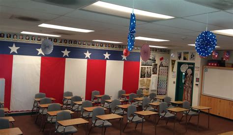 My classroom! US History! High School :) | History classroom decorations, American history ...