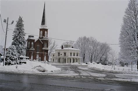 Fair Haven in Winter time. | Vermont, Winter time, Fair haven