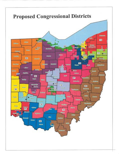 Ohio 15th District: The Redistricting Map