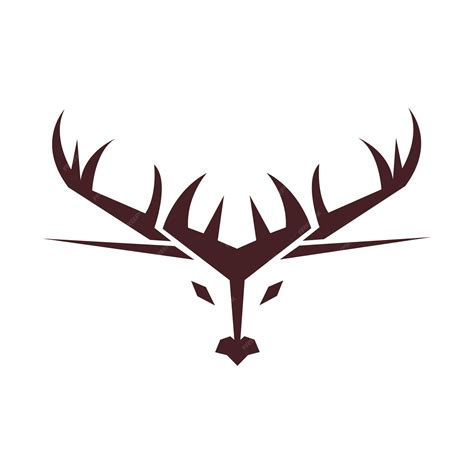 Premium Vector | Stag icon logo design illustration