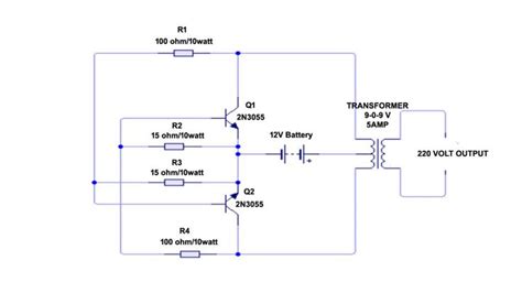 Inverter Circuit Diagram A Complete Tutorial Edrawmax - Riset