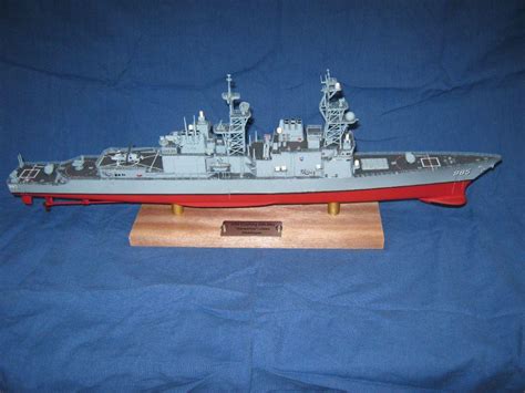 Sea 1/350 USS Navy DESTROYER SPRUANCE-CLASS Ticonderoga Model Kit Water Decal 3-A ...