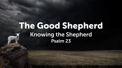 The Good Shepherd - Logos Sermons