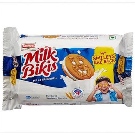 Britannia Milk Bikis Cream Biscuits 44g