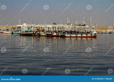 Tour Boats Docked on the Lake Nasser Side of the Aswan High Dam in ...