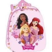 Mochila Pré Escolar Princesas Disney 3D 33cm | Loja da Criança