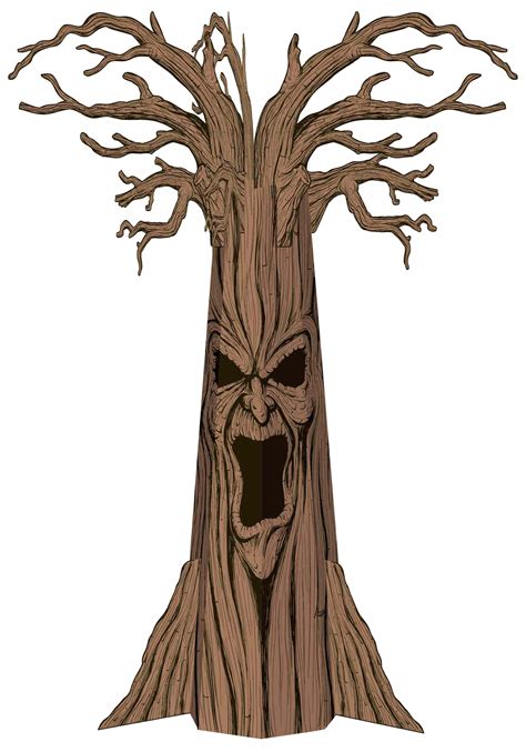 Spooky Tree - ClipArt Best