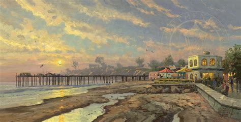 Capitola Sunset Art For Sale