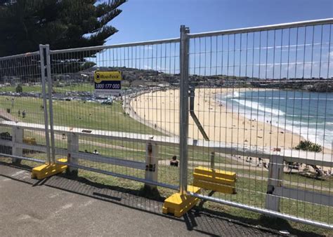 Construction Site Security Fencing with infilled Welded Mesh 50 X 100 X 3MM