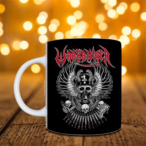 Warbringer Band Mug, Warbringer Logo Coffee Mug, Thrash Metal Merch – Metal Merch T-Shirts ...