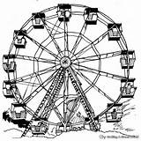 Amusement Park Coloring Pages  Free & Printable sketch template