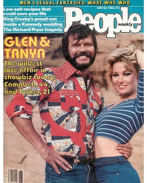 Glen Campbell and Tanya Tucker in People, 1980 : r/1980s_remembered