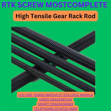 High Tensile Gear Rack Rod on Carousell