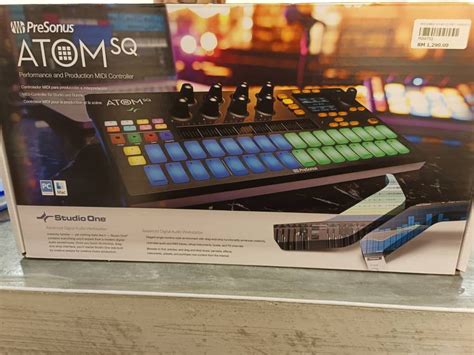 Presonus Atom SQ performance and production MIDI CONTROLLER, Audio, Other Audio Equipment on ...