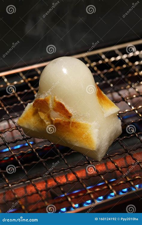 Yaki Mochi, Grilled Japanese Rice Cake Stock Photo - Image of japan ...